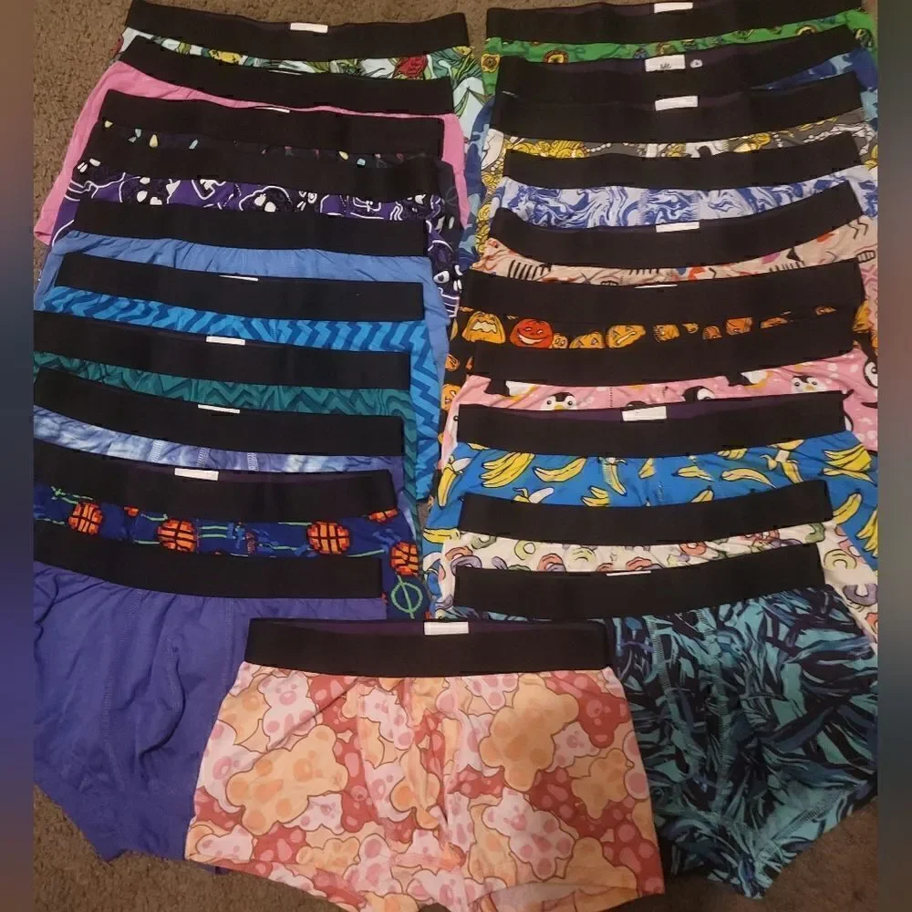 New MeUndies Lot of 4 Men's Small Boxer Brief trunks  Underwear